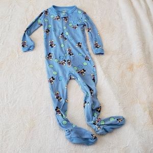Disney Mickey Mouse footie pajamas